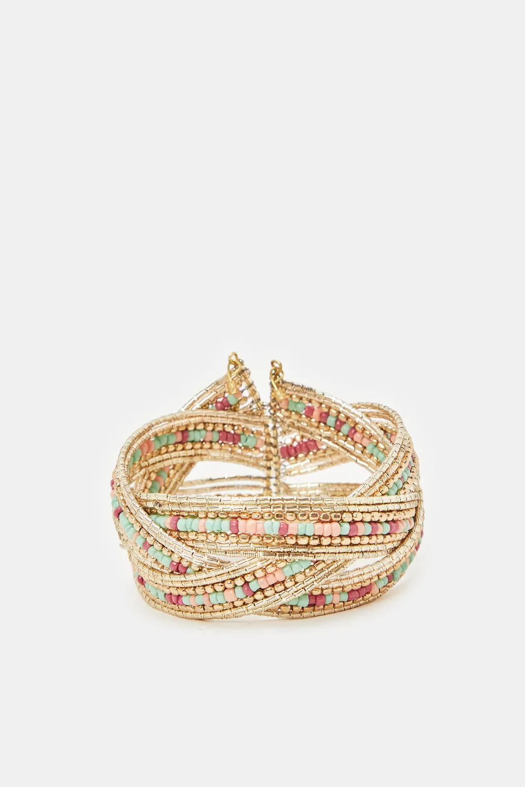 Women Multicolour Embellished Cuff